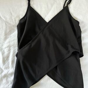 Tobi cropped criss cross top